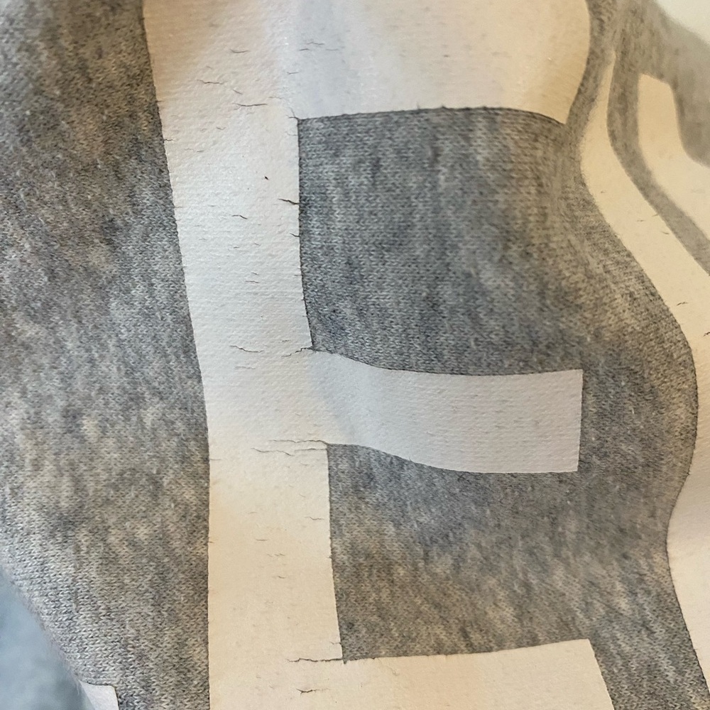 Calvin Klein Jeans Y2K Gray women’s Hoodie size small cotton blend - Picture 4 of 10